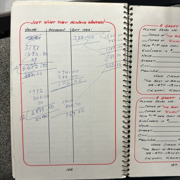 “Best Of Bridge” - What’s Next 1983 Calendar/Cookbook - Picture 6 of 6